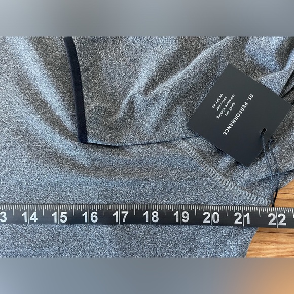 NWT 01.Algo Performance 1/4 Zip Pullover Gray Athletic Moisture Wicking Men’s L - Picture 8 of 9